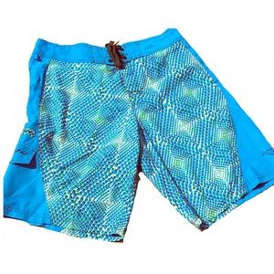 Mojo Men’s bathing trunks board shorts swim 34